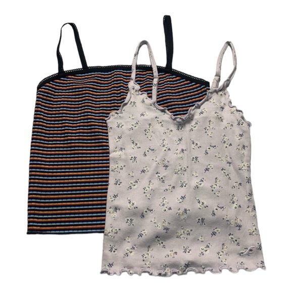 HOLLISTER Lot of 2 Lounge Tanks - Picture 1 of 5